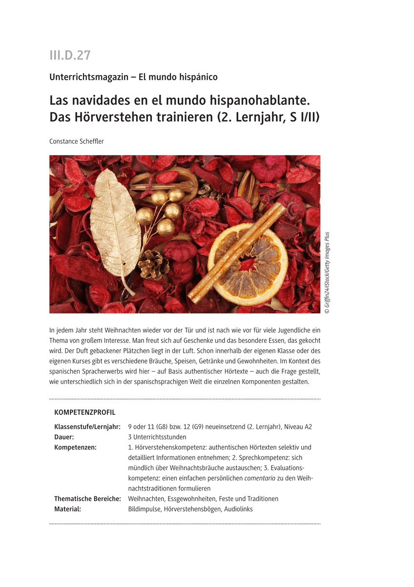 Las navidades en el mundo hispanohablante