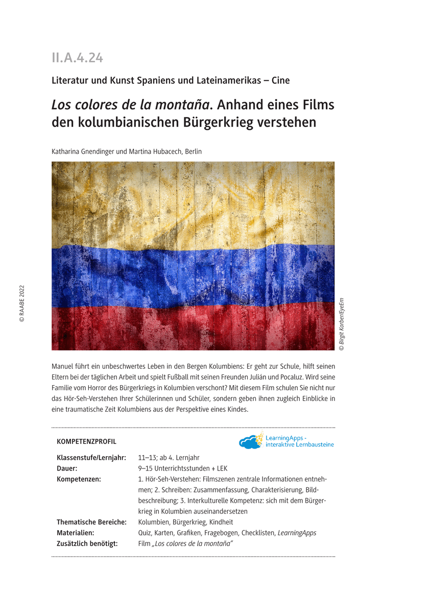 Los colores de la montaña