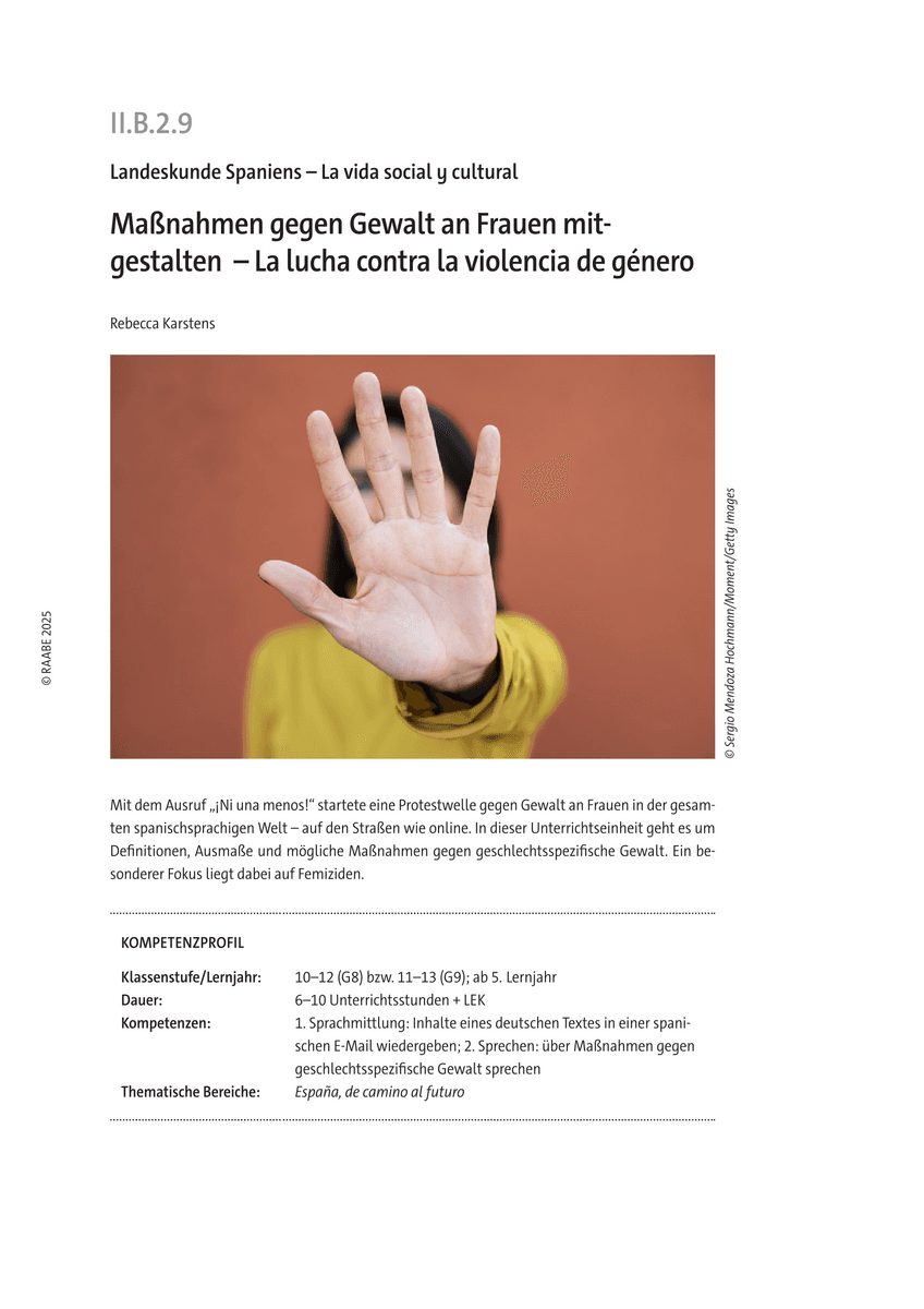 Maßnahmen gegen Gewalt an Frauen mitgestalten