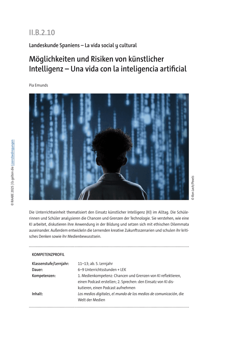 Möglichkeiten und Risiken von künstlicher Intelligenz