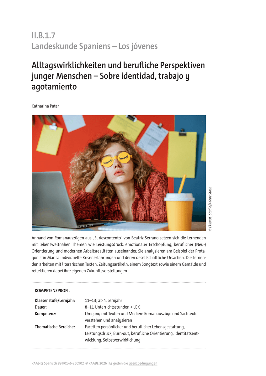 Alltagswirklichkeiten und berufliche Perspektiven junger Menschen