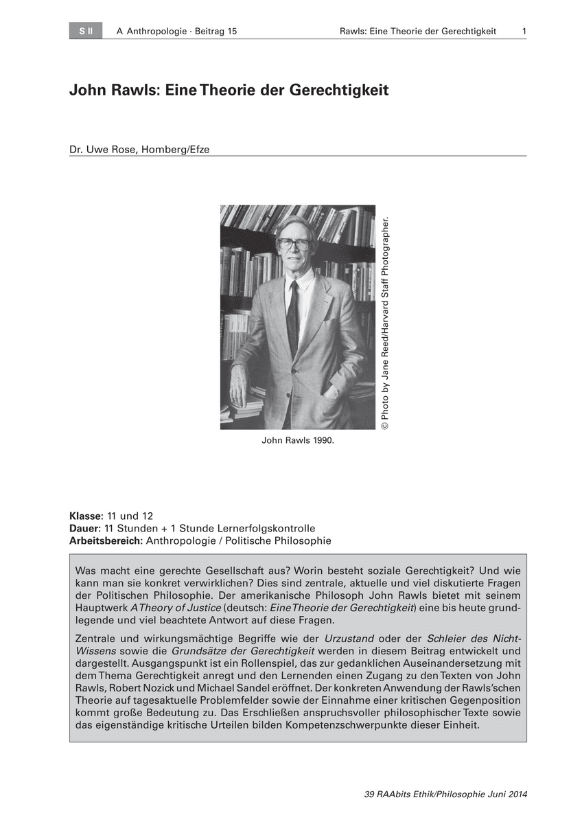 John Rawls