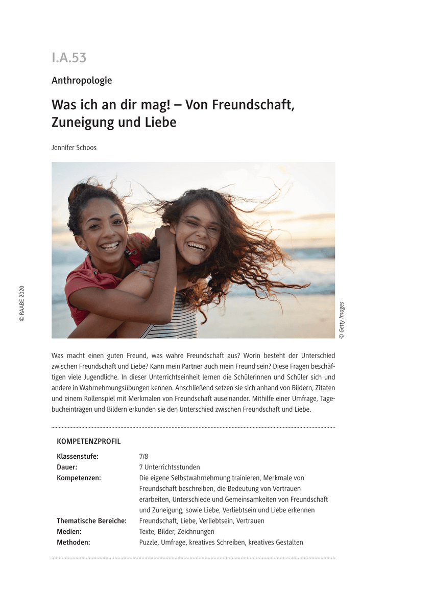 Was ich an Dir mag!