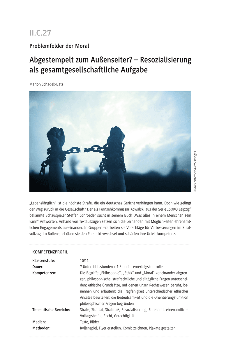 Abgestempelt zum Außenseiter?