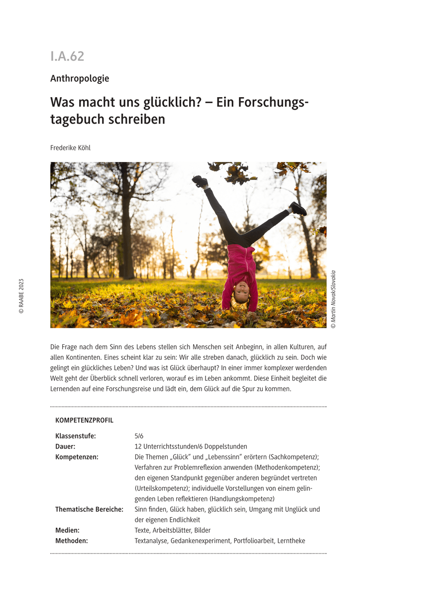Was macht uns glücklich?