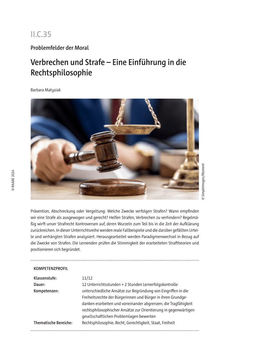 Verbrechen und Strafe