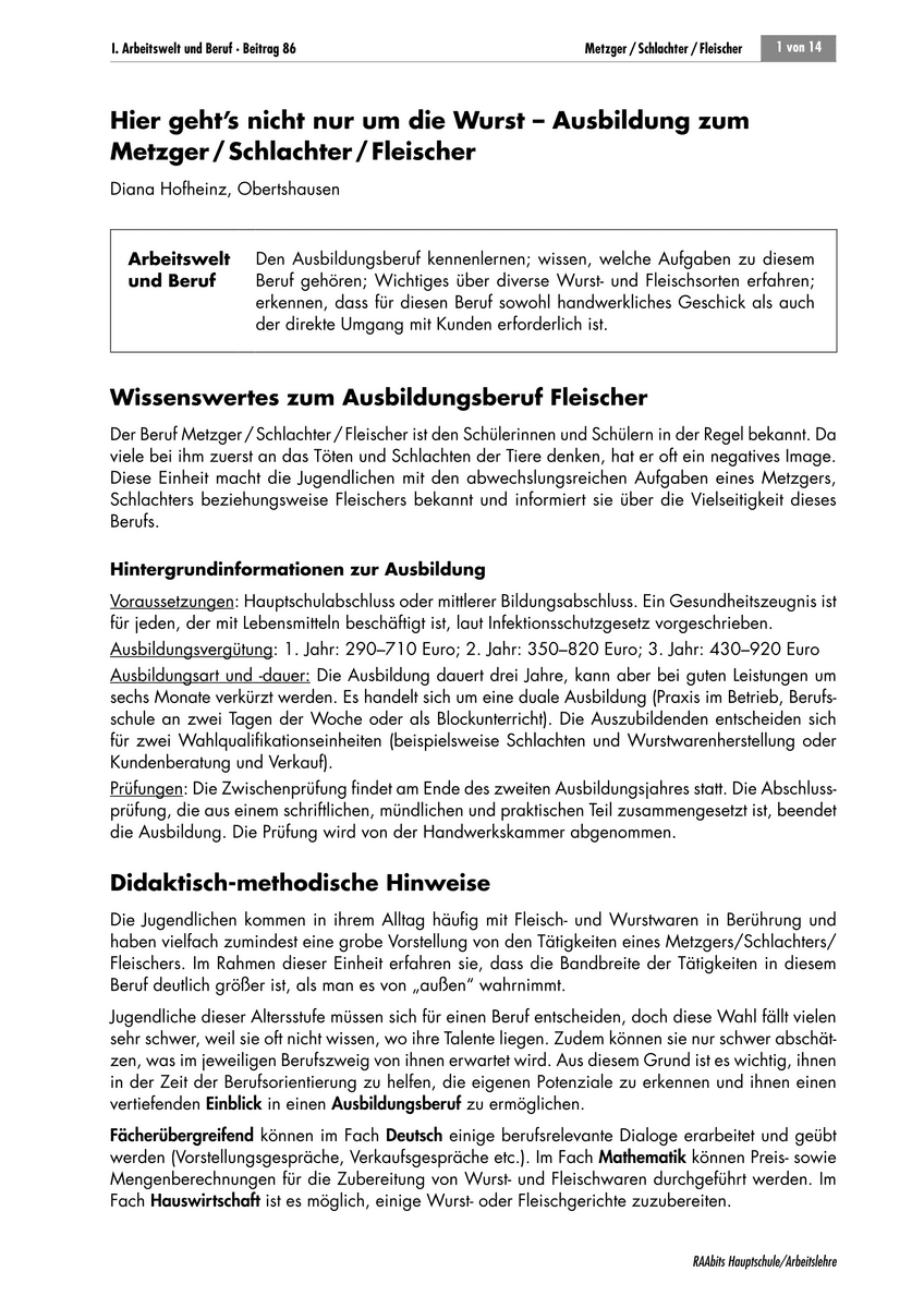 Hier geht’s nicht nur um die Wurst