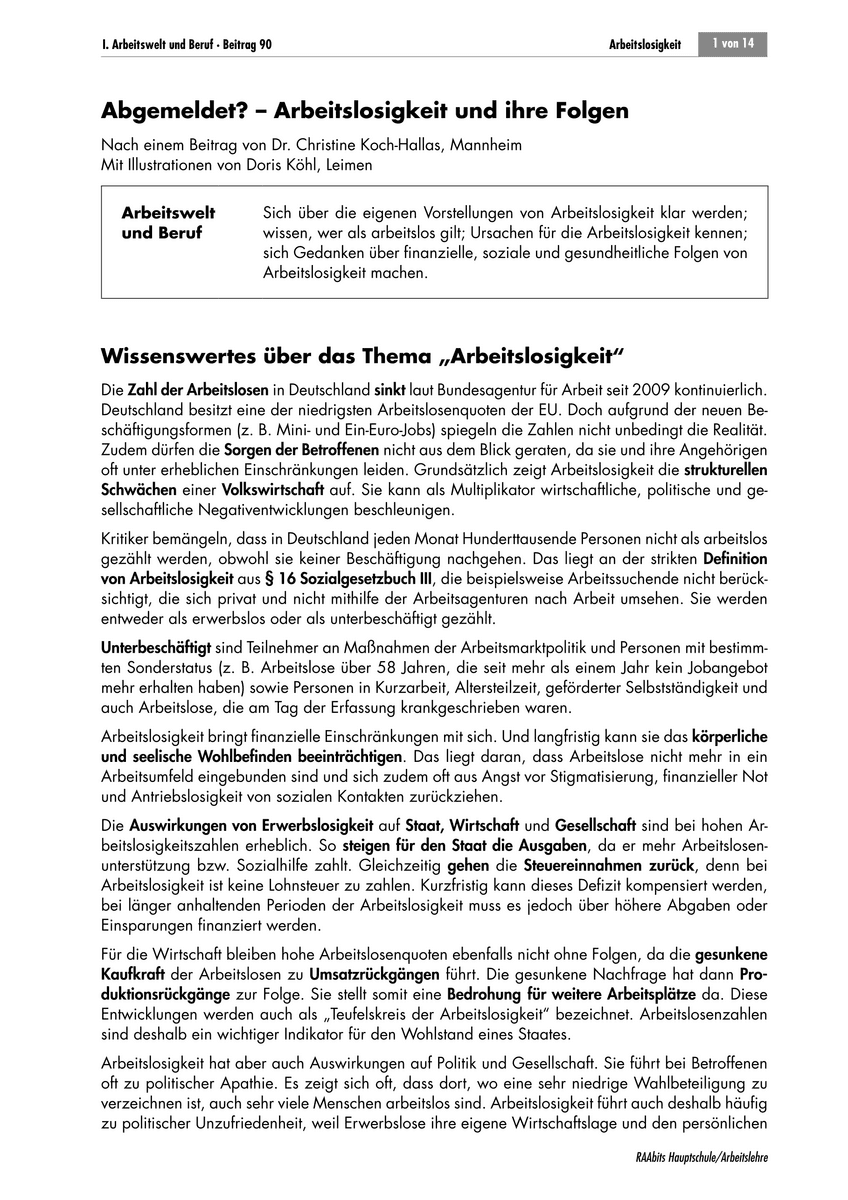 Abgemeldet?
