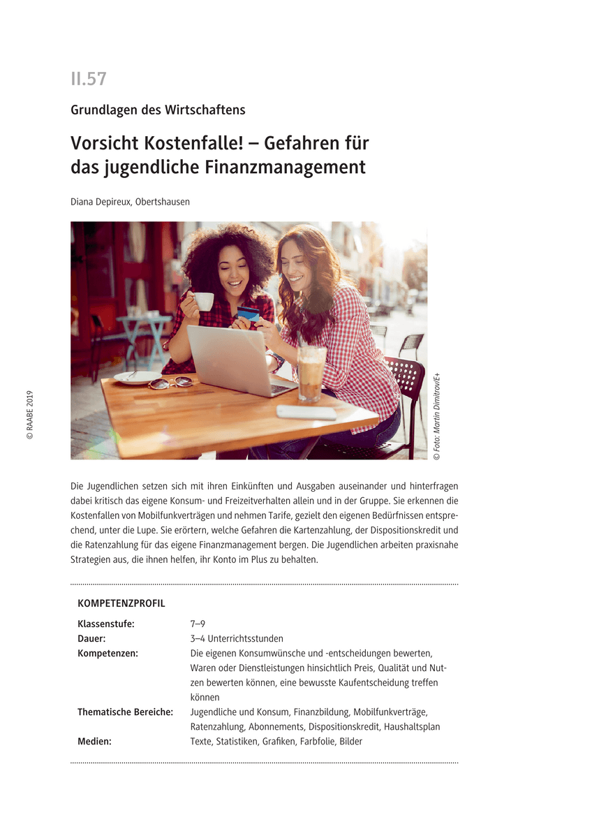 Vorsicht Kostenfalle!