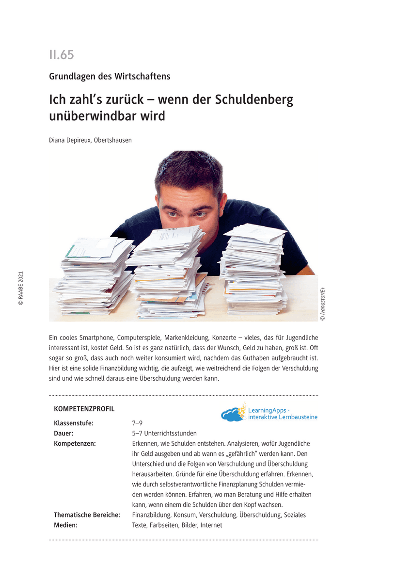Ich zahl’s zurück