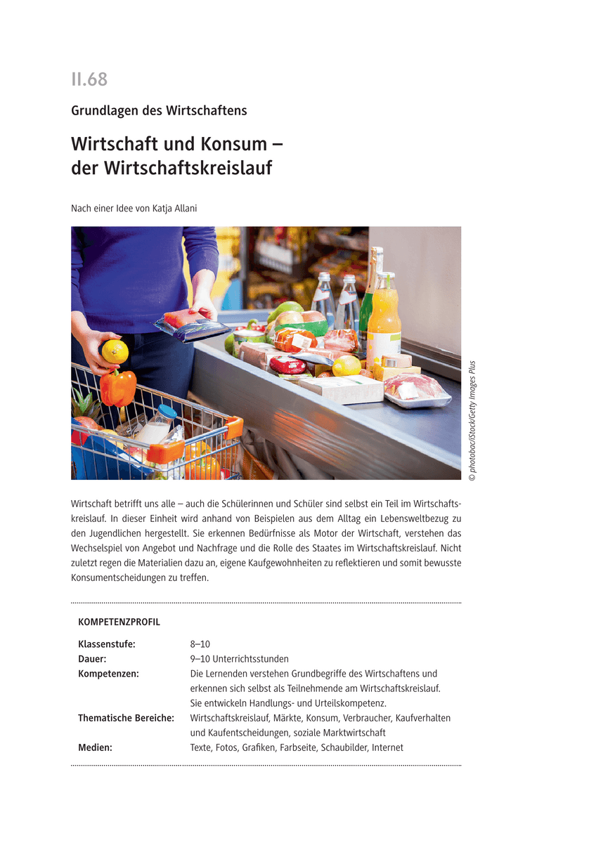 Wirtschaft und Konsum