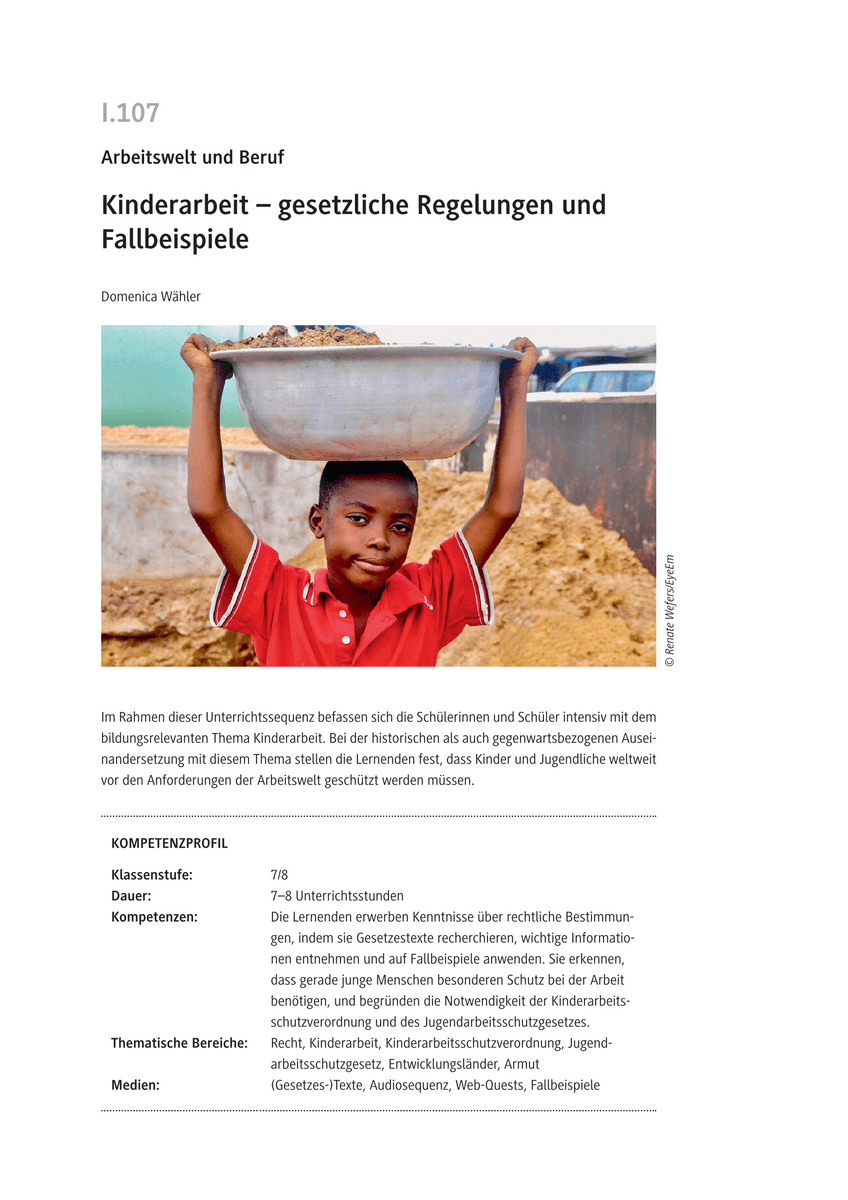 Kinderarbeit