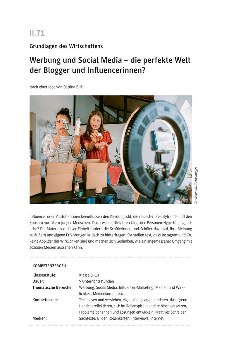 Werbung und Social Media