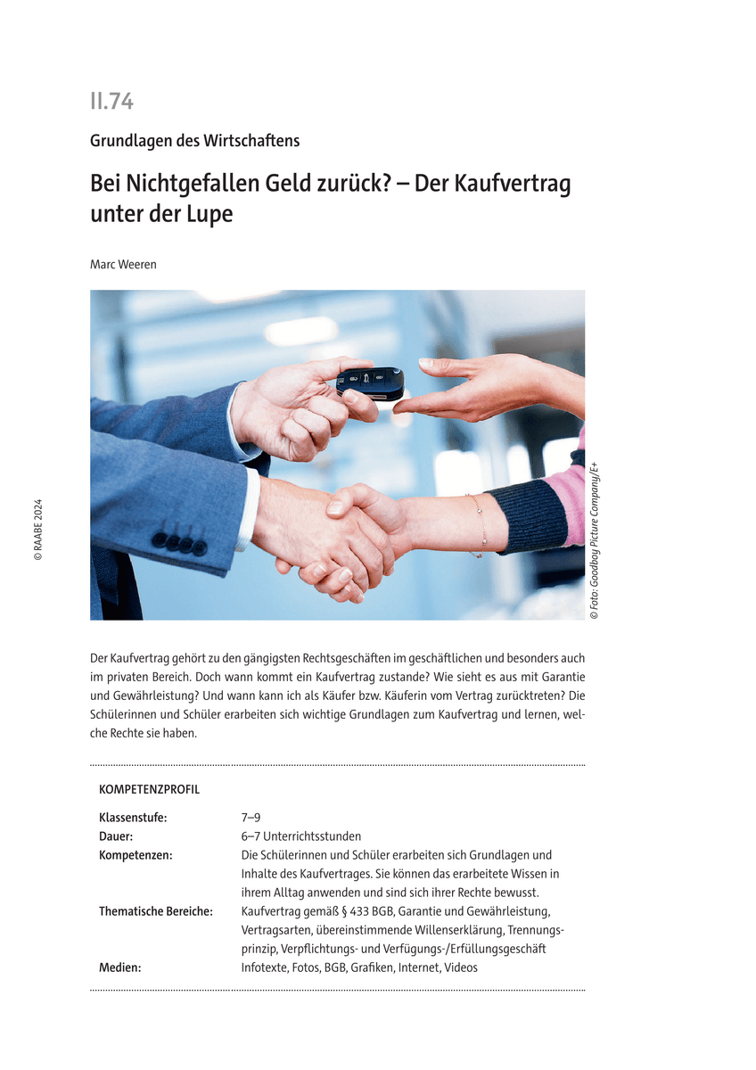 Bei Nichtgefallen Geld zurück?
