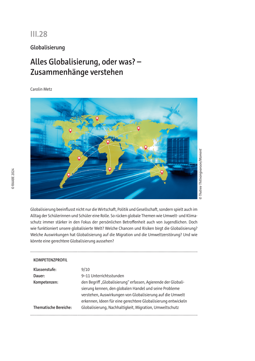 Alles Globalisierung, oder was?