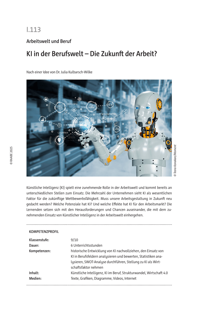 KI in der Berufswelt