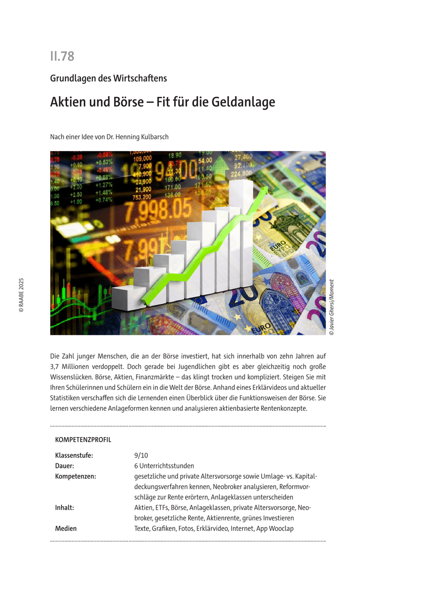 Aktien und Börse