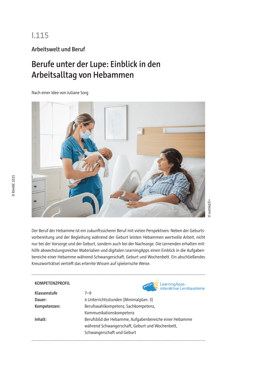 Berufe unter der Lupe: Einblick in den Arbeitsalltag von Hebammen