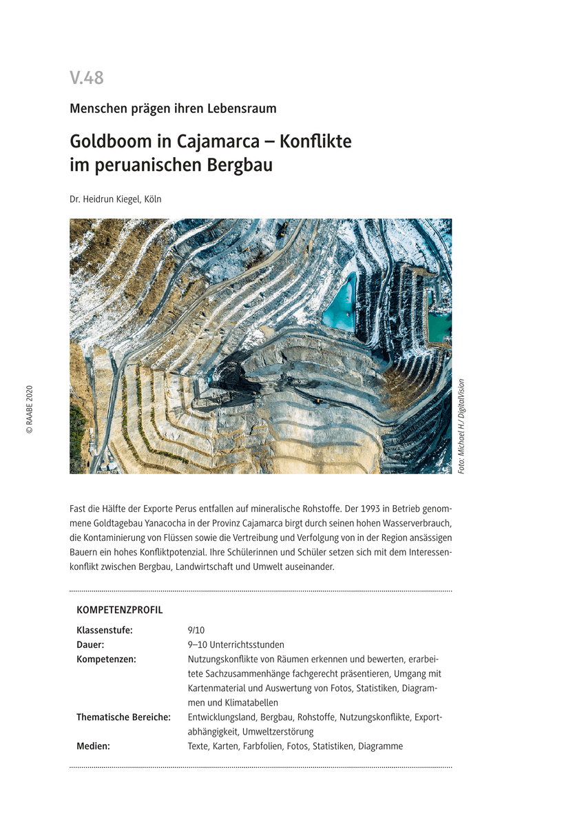Goldboom in Cajamarca