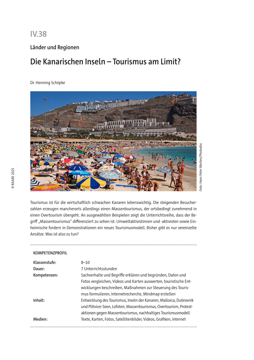 Die Kanarischen Inseln