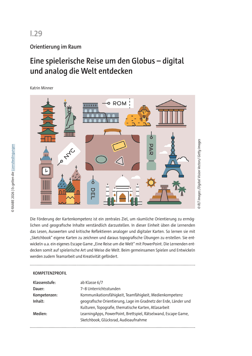 Eine spielerische Reise um den Globus