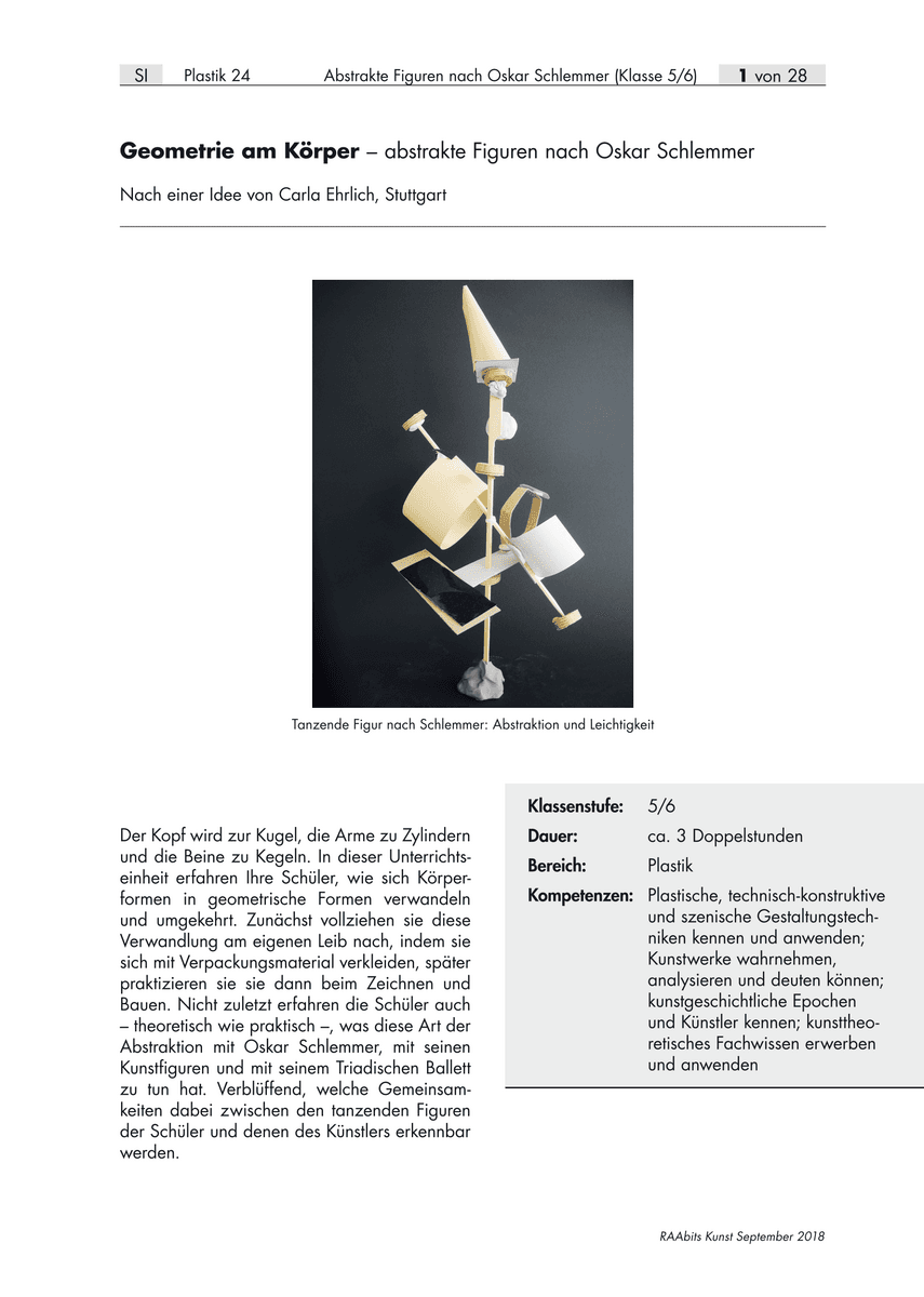 Geometrie am Körper