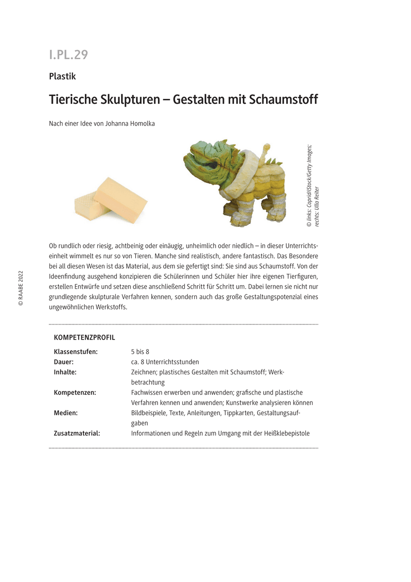 Tierische Skulpturen