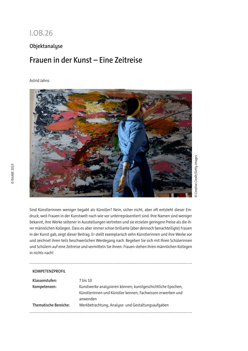 Frauen in der Kunst