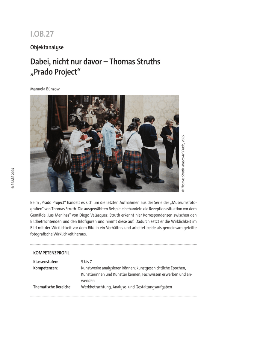 Thomas Struths „Prado Project“