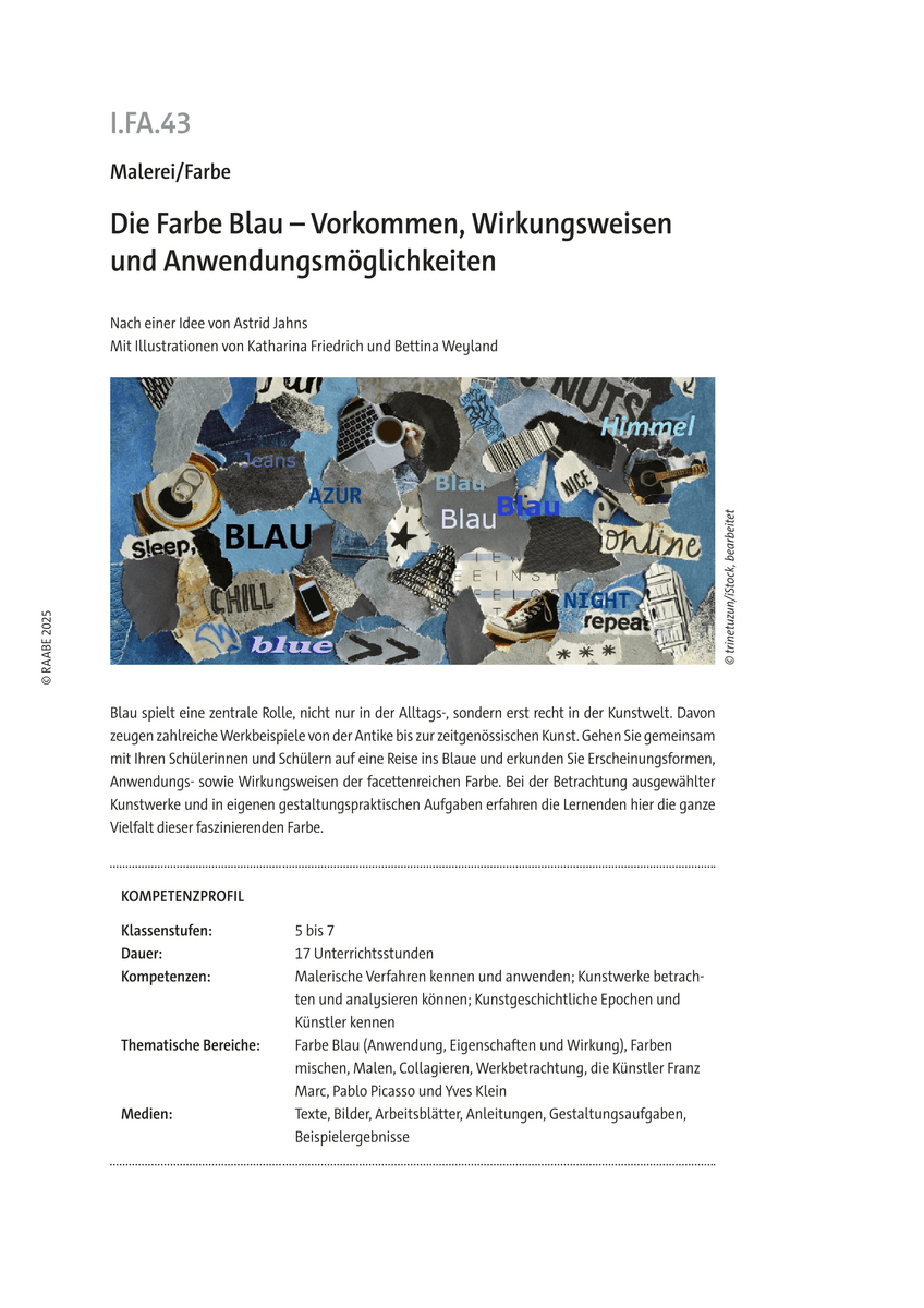 Die Farbe Blau