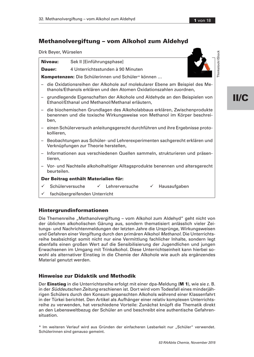 Methanolvergiftung