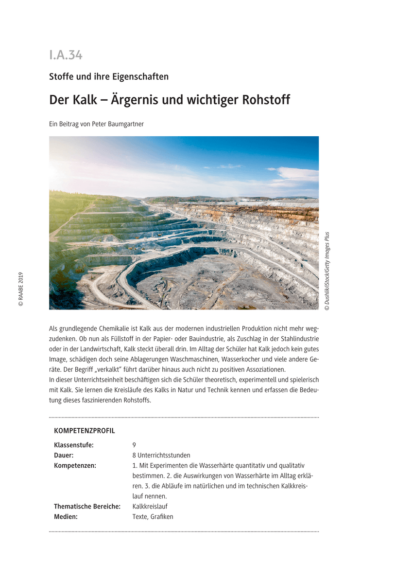 Der Kalk