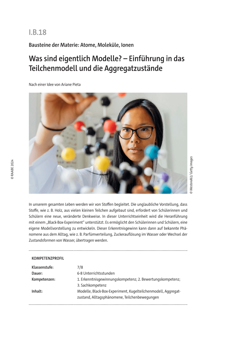 Was sind eigentlich Modelle?