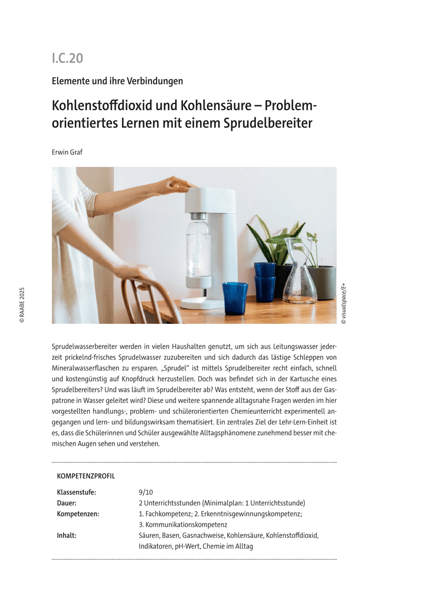 Kohlenstoffdioxid und Kohlensäure