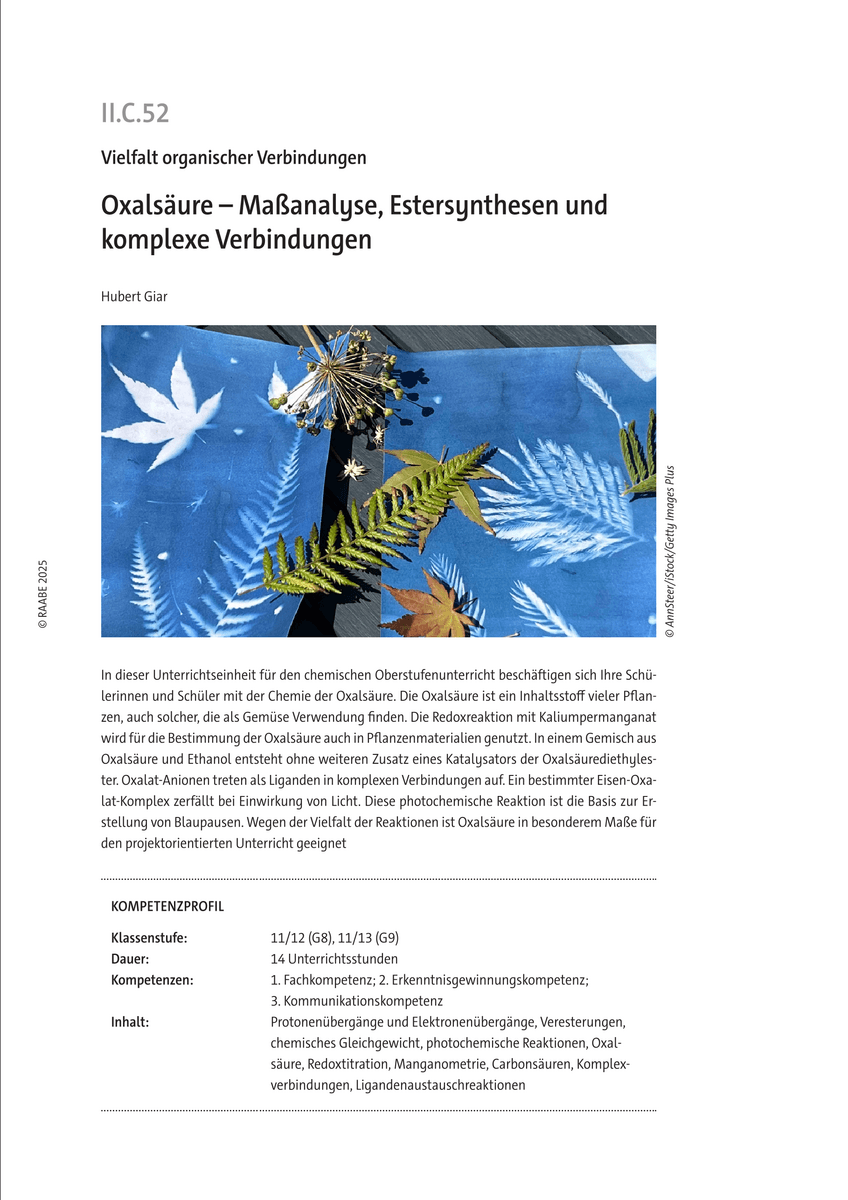 Oxalsäure