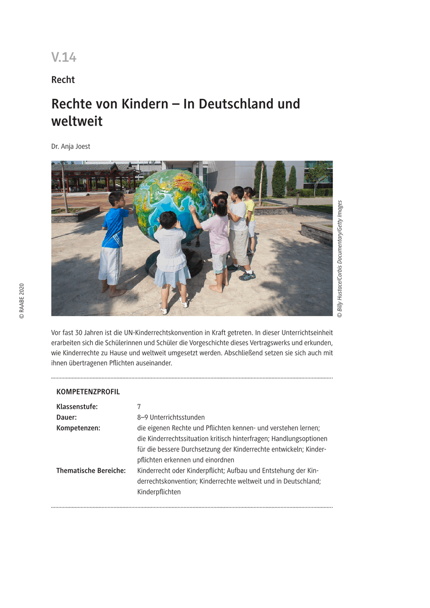 Rechte von Kindern