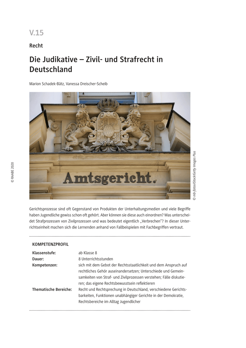 Die Judikative