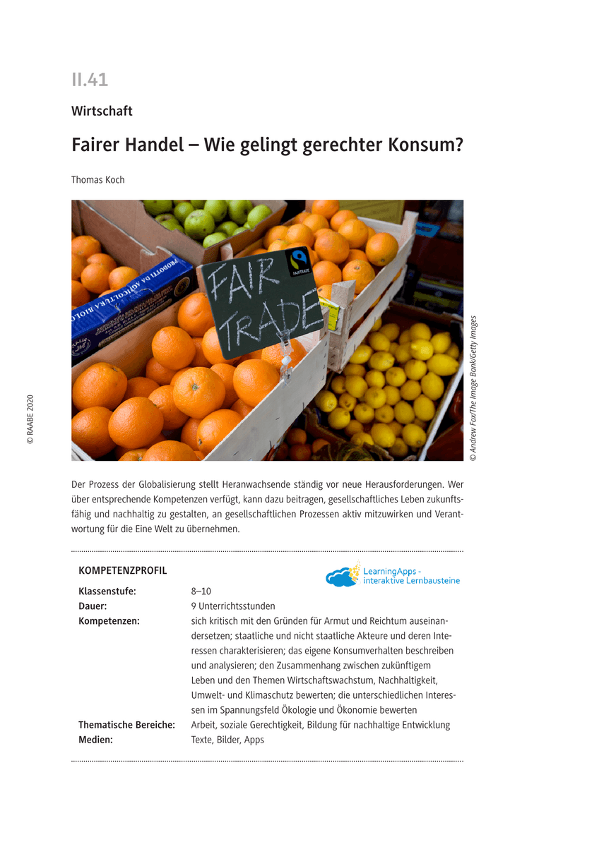 Fairer Handel