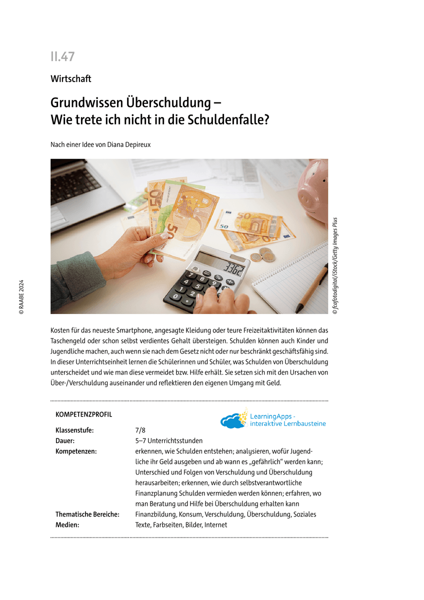 Grundwisen Überschuldung