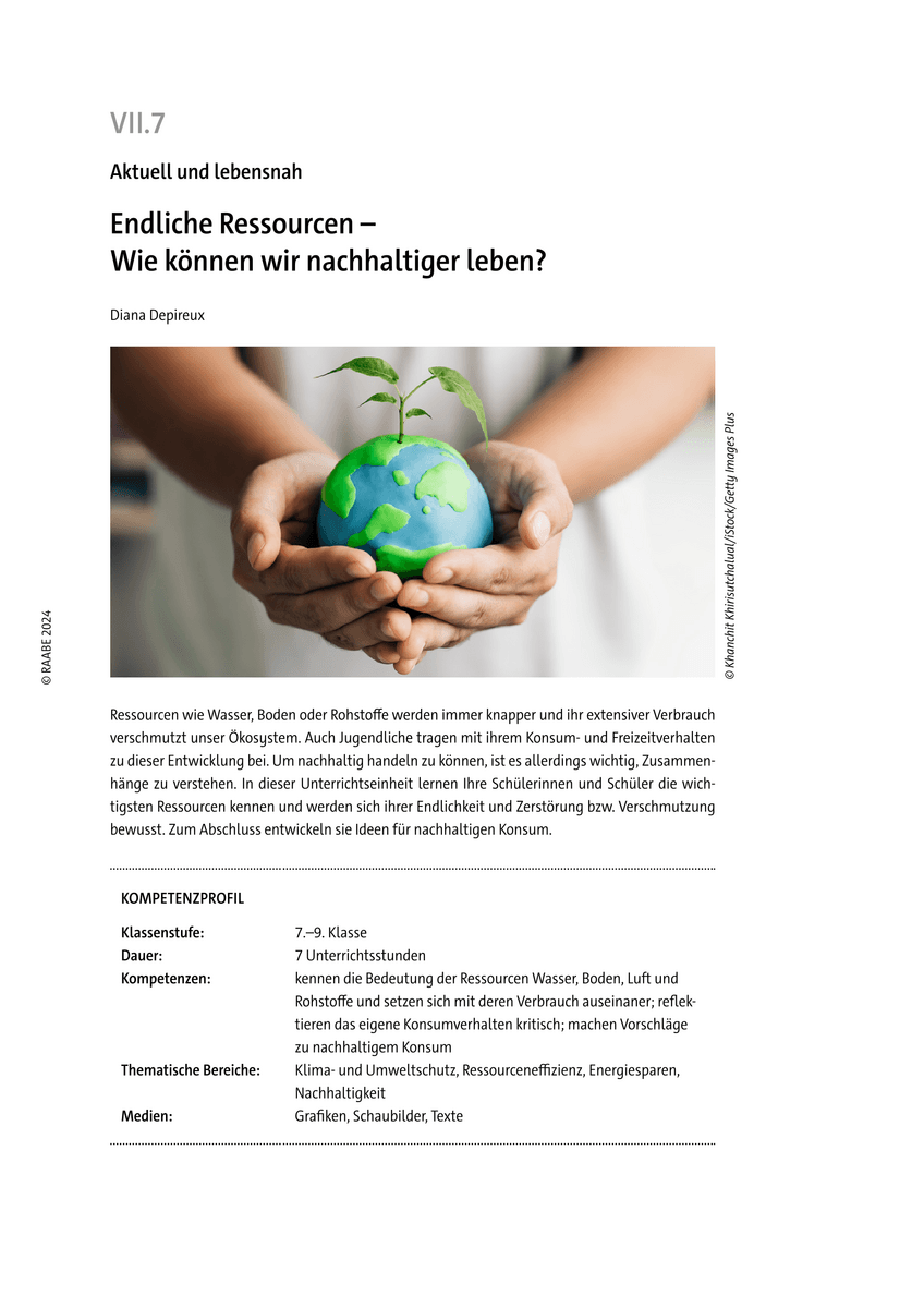Endliche Ressourcen