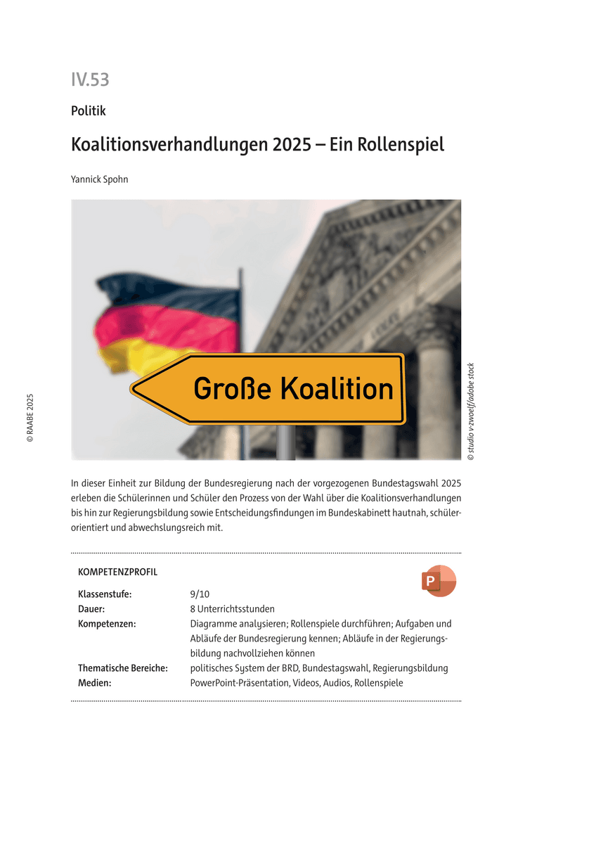 Koalitionsverhandlungen 2025