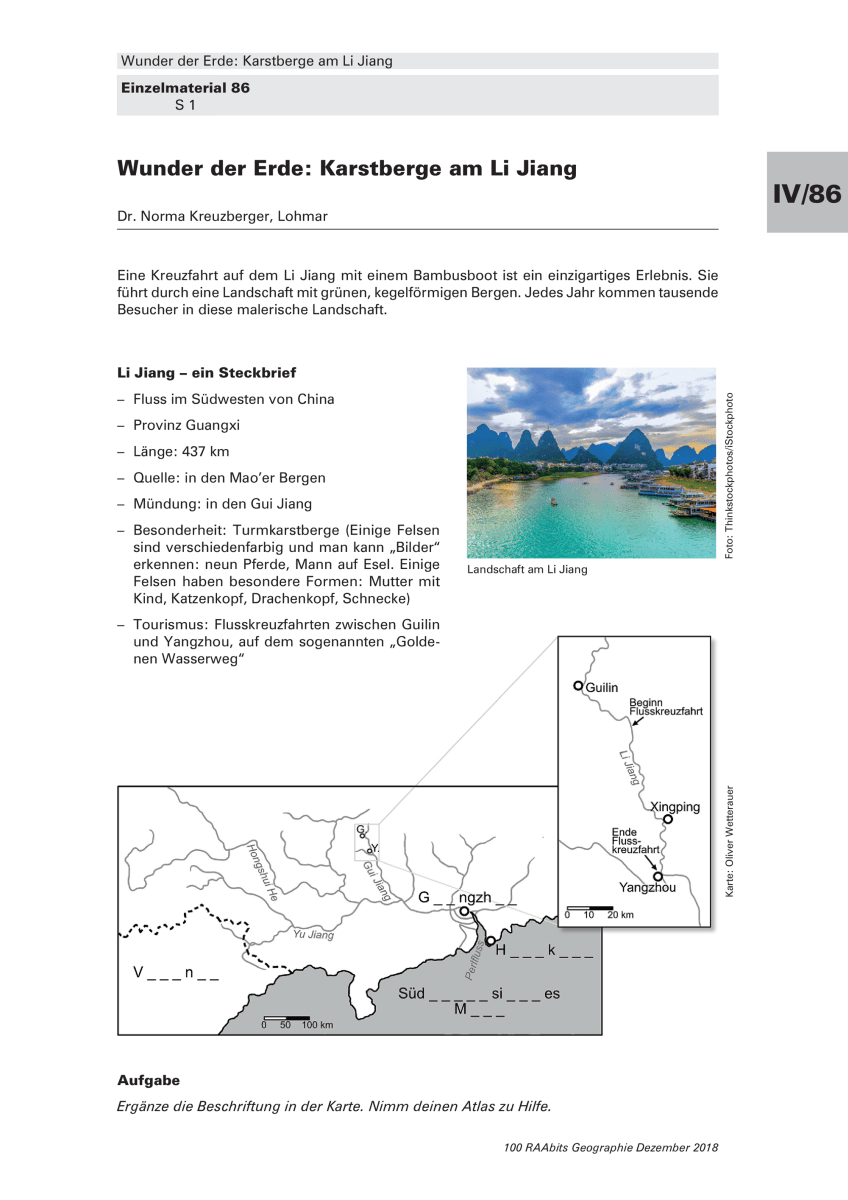 Wunder der Erde: Karstberge am Li Jiang