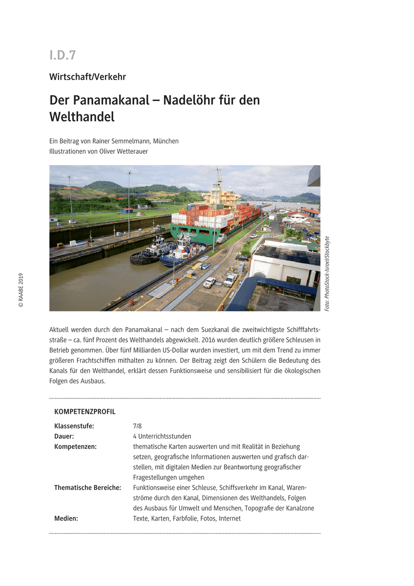 Der Panamakanal
