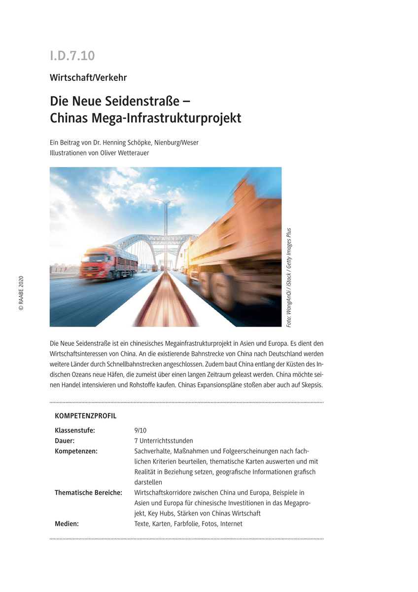 Die Neue Seidenstraße