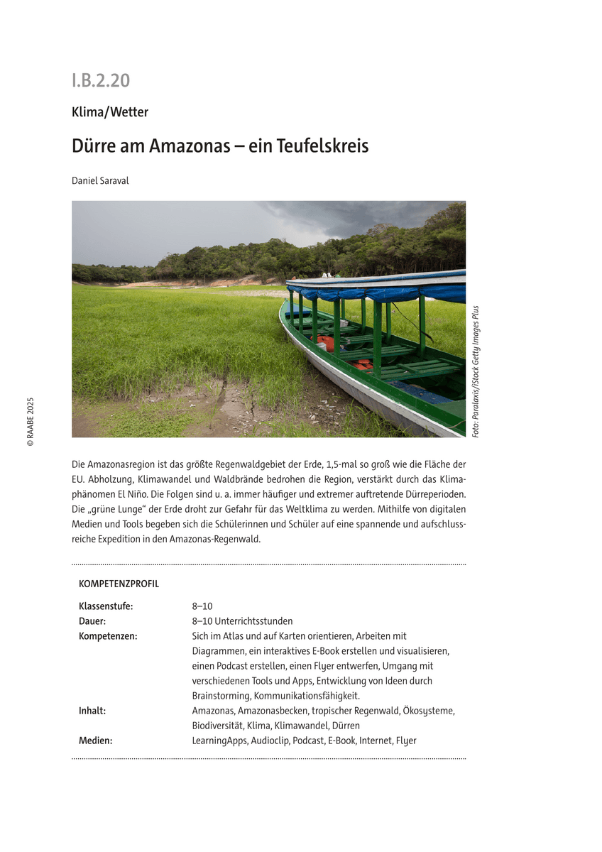 Dürre am Amazonas