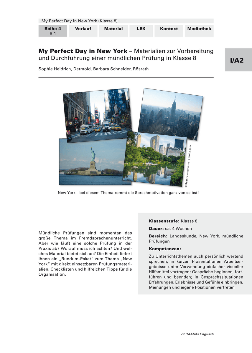 My Perfect Day in New York