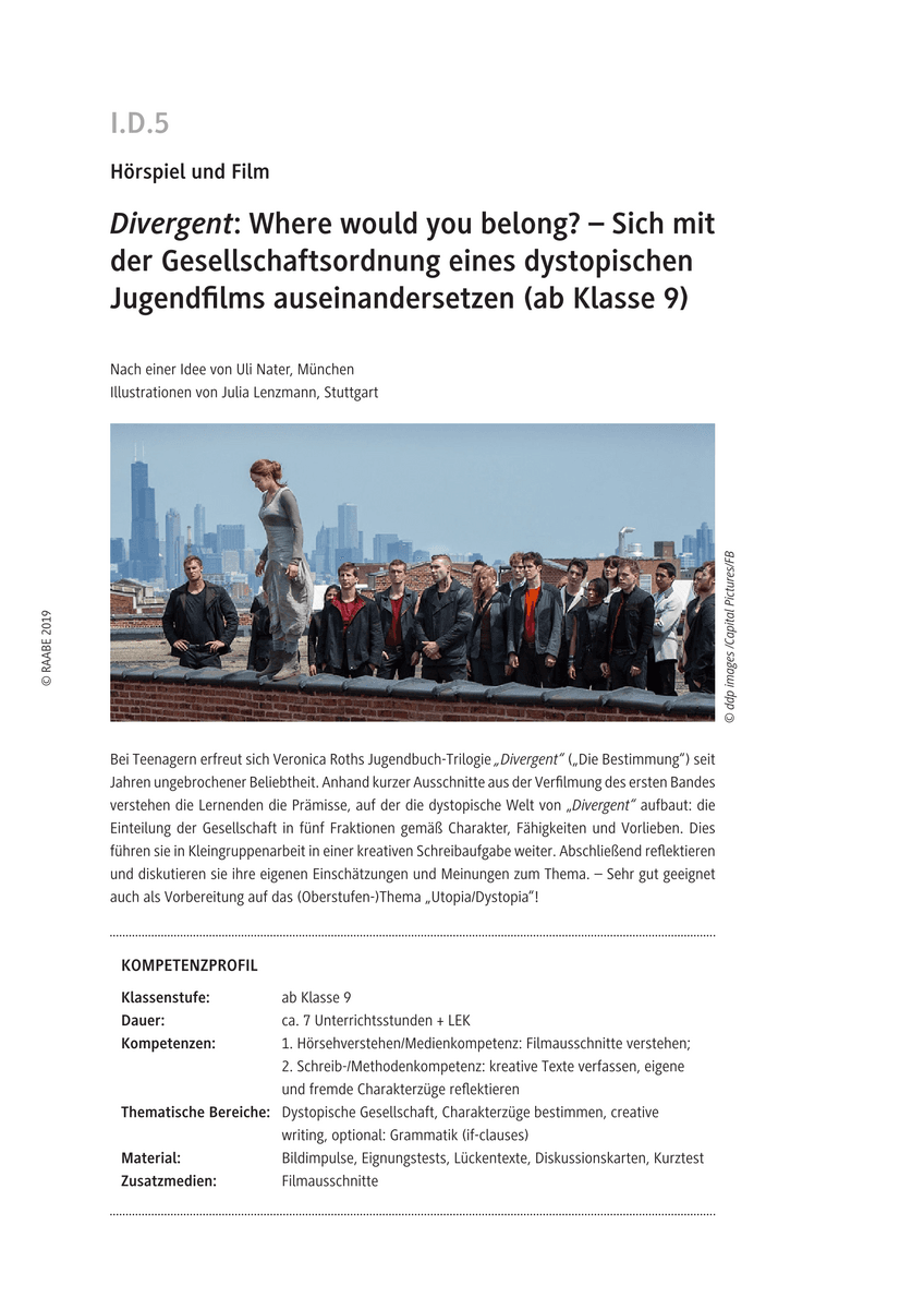 „Divergent“: Where would you belong?