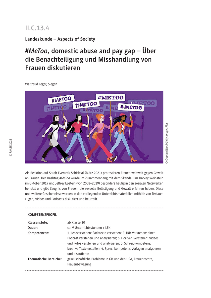 #MeToo, domestic abuse and pay gap