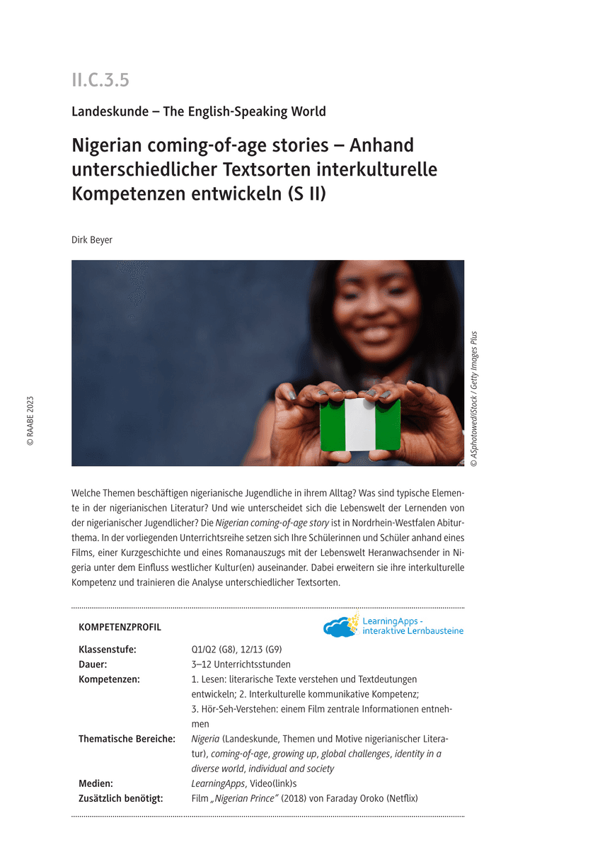 Nigerian coming-of-age stories