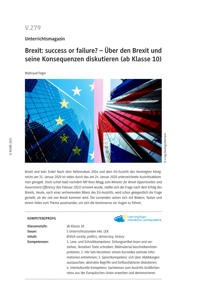 Brexit: success or failure?